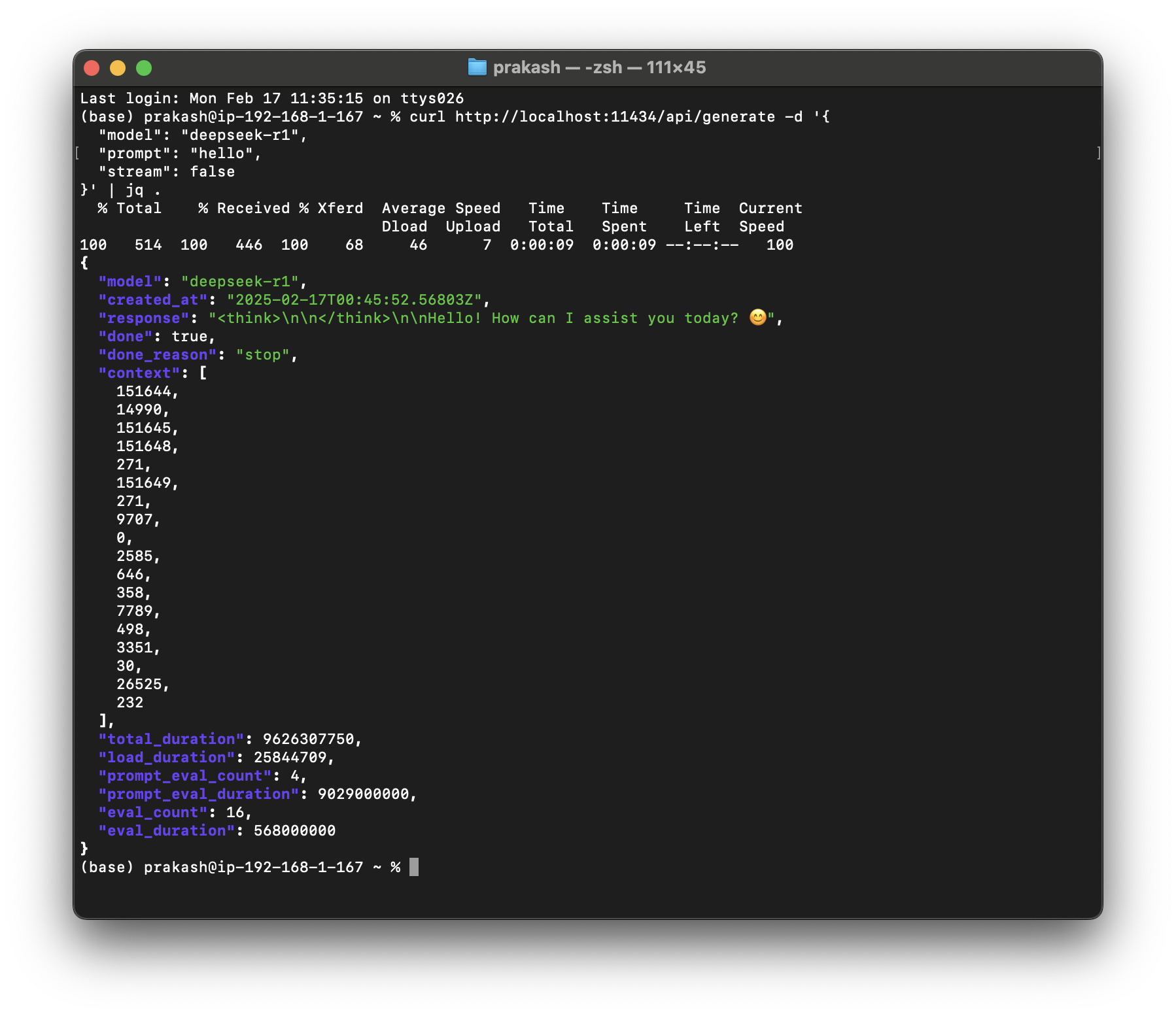 Run deepseek-r1 Locally With Ollama