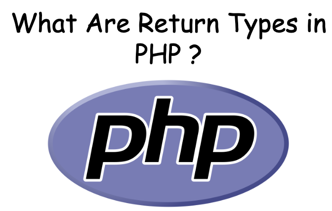 What Are Return Types in PHP ?